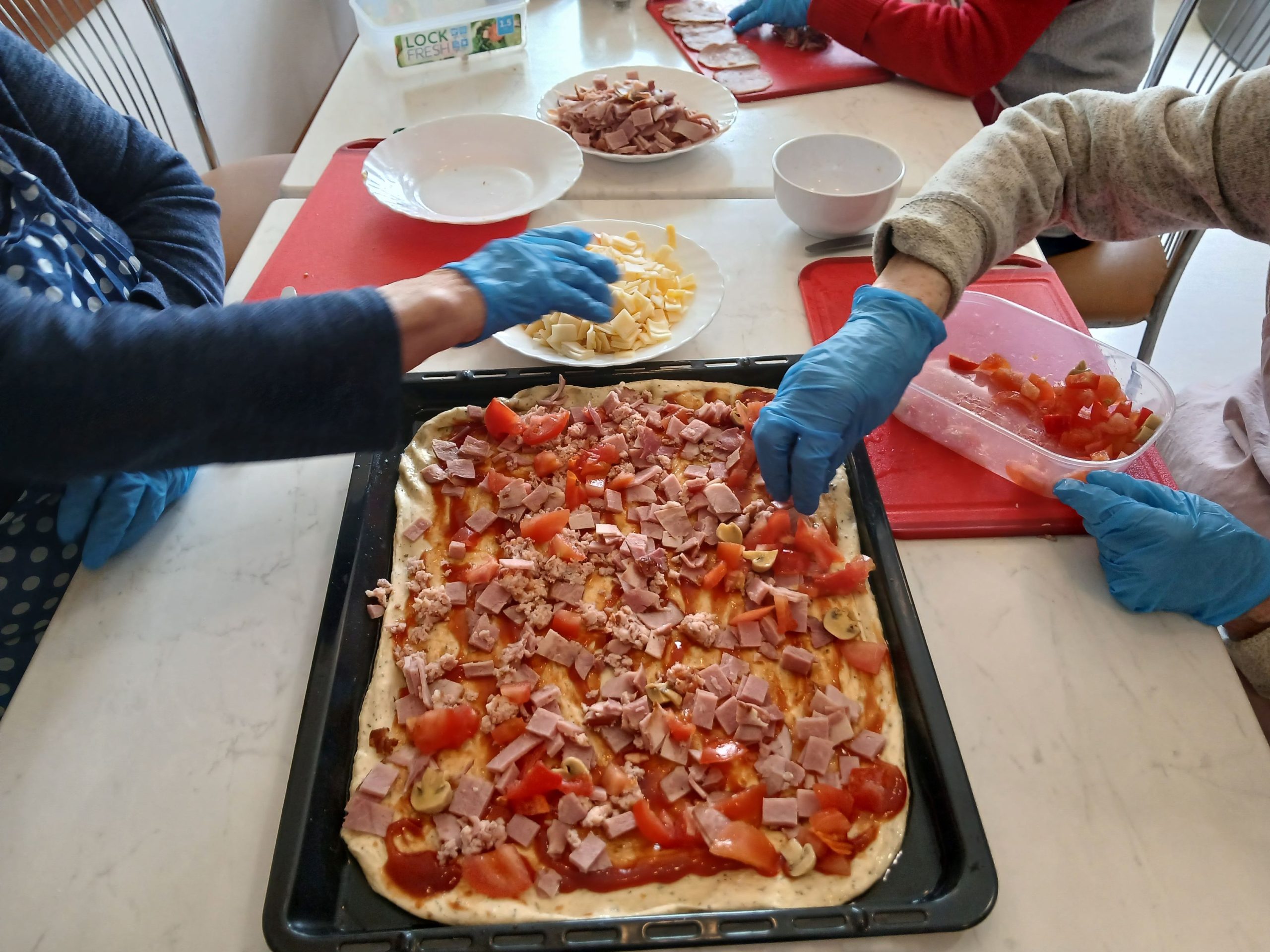 Zajęcia kulinarne w Dziale Wsparcia Dziennego