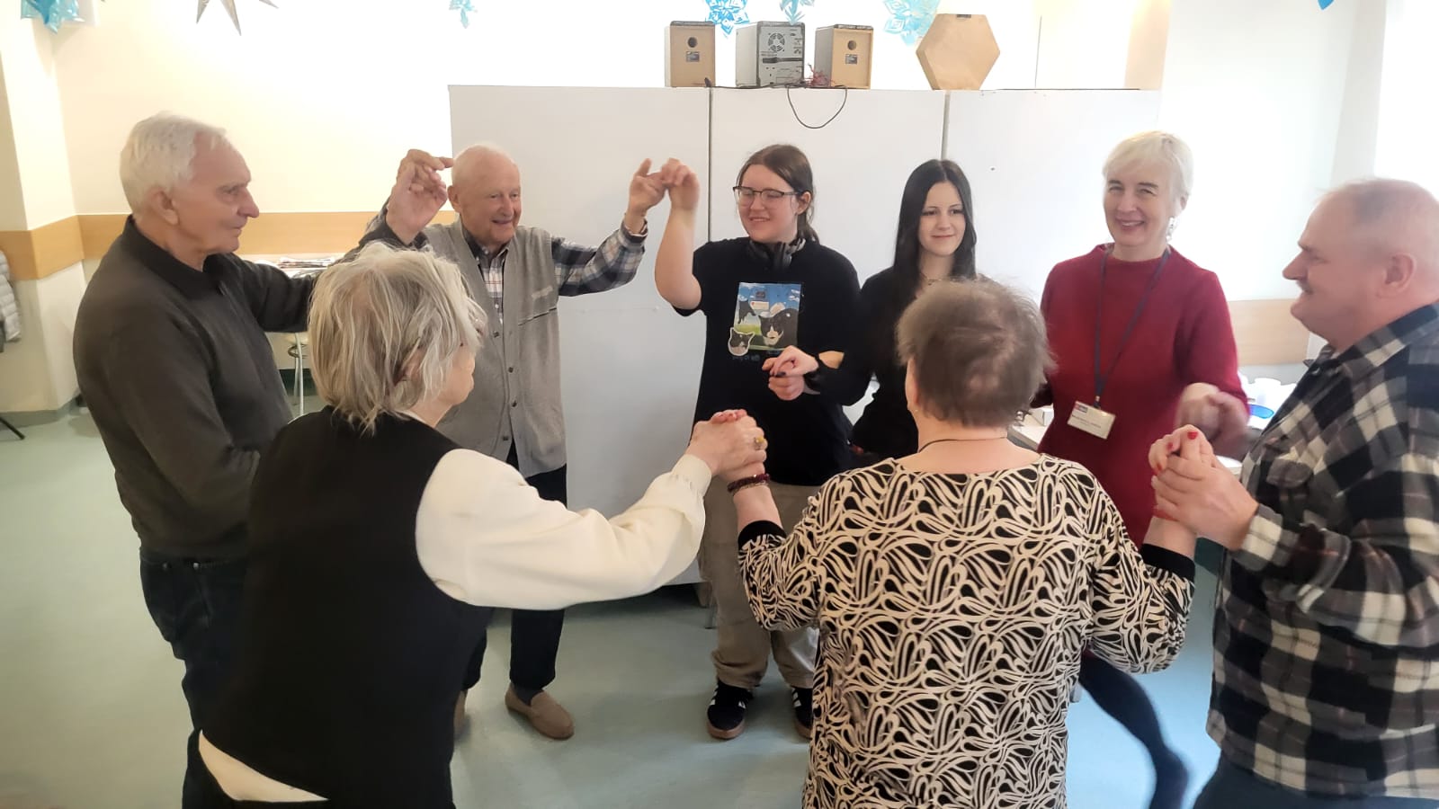 Popołudniowe spotkanie z młodzieżą z Bursy Szkolnej Integracyjnej