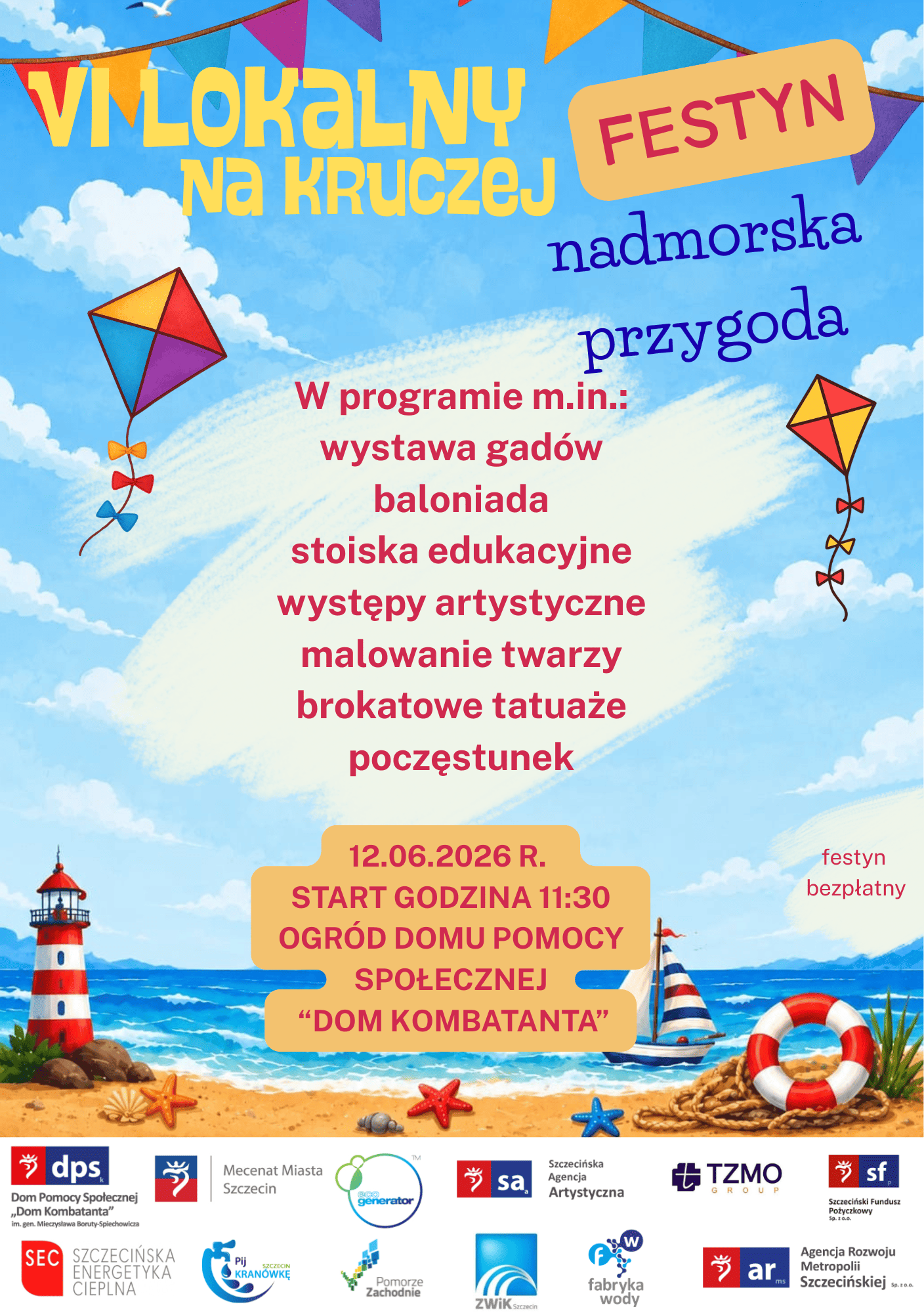 „VI lokalny festyn na Kruczej-Nadmorska przygoda”