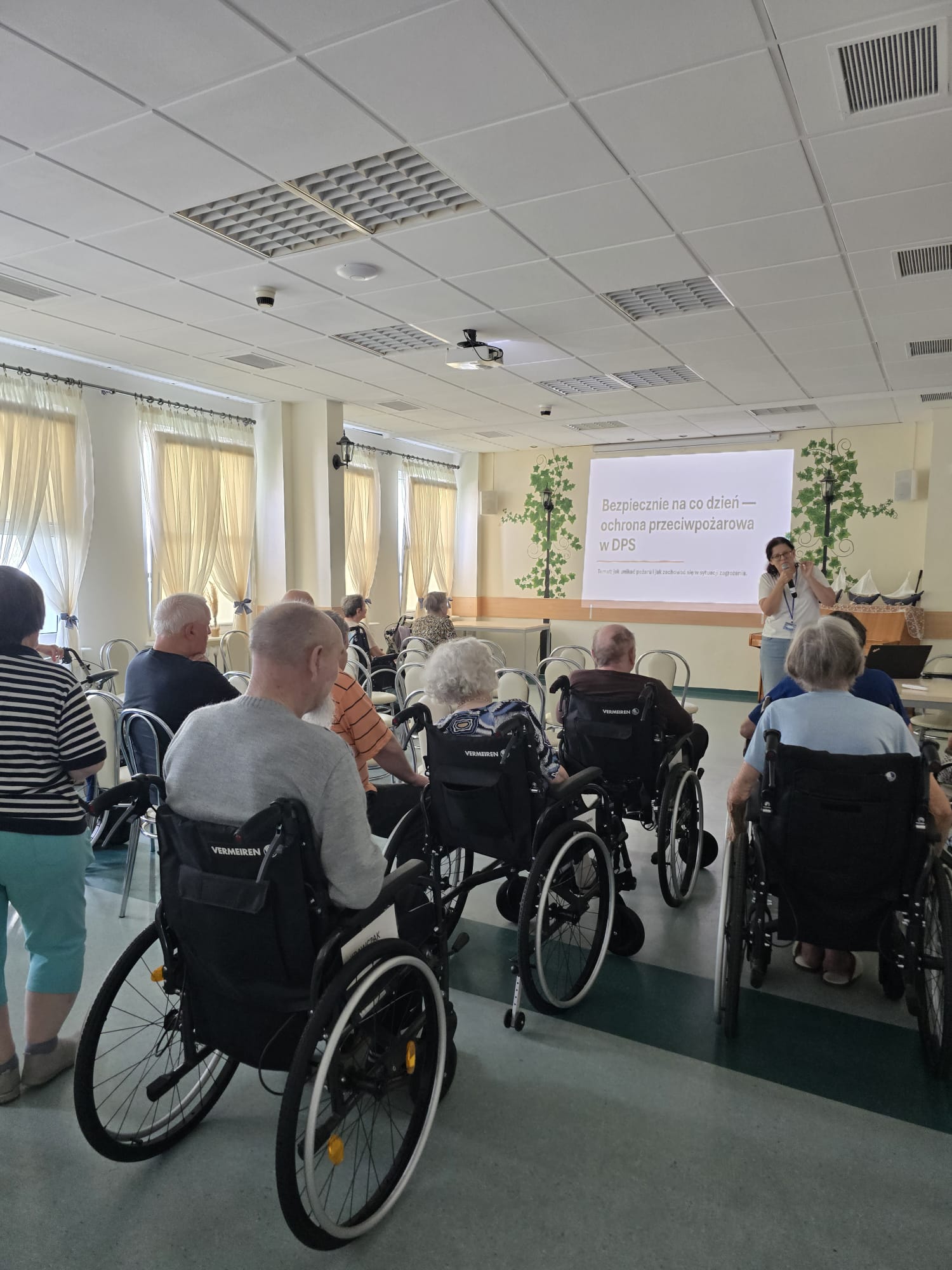 Szkolenie pn. „Bezpiecznie na co dzień- ochrona przeciwpożarowa w DPS”